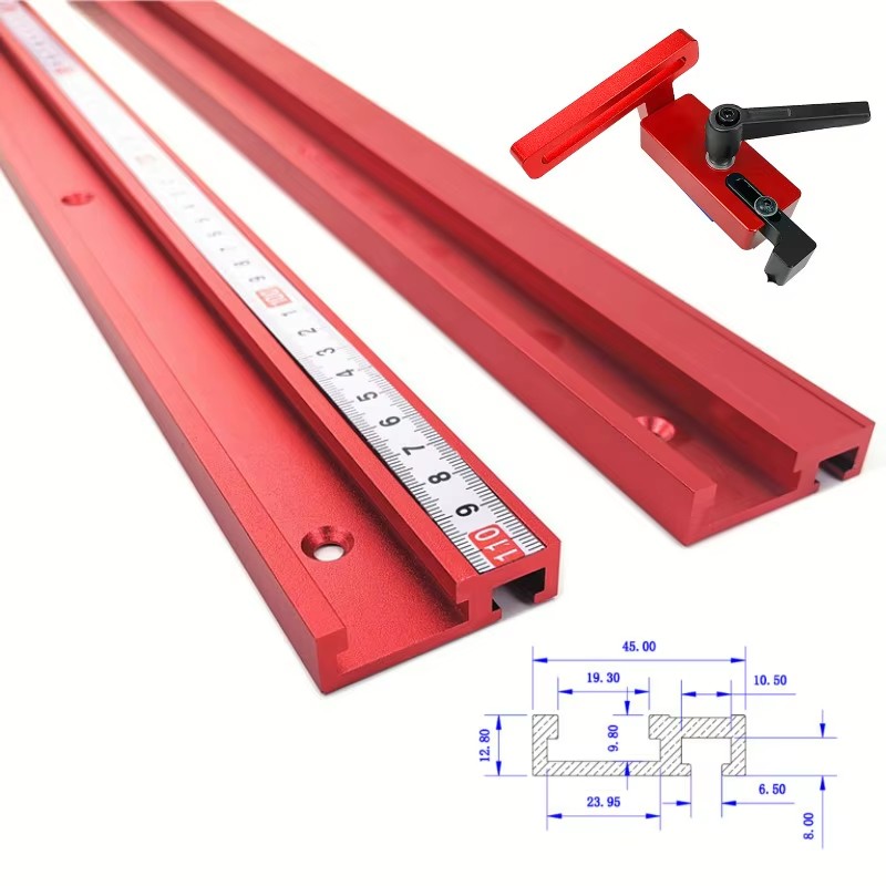 Router Table Insert - 1 Pezzo Profilo a T in