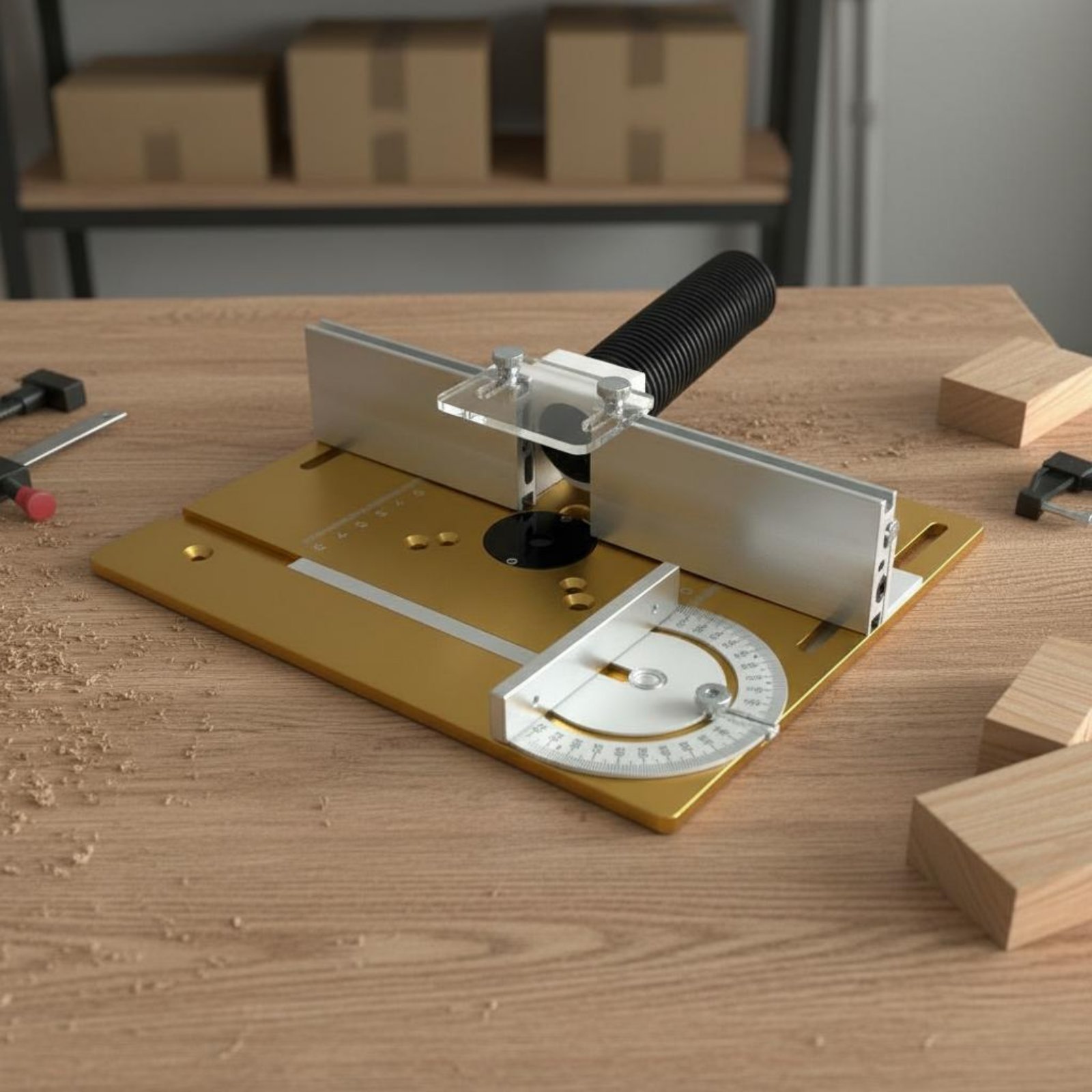 Router Table Insert - Tavolo per Fresatrice da Banco con