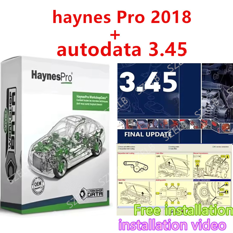 Workshop Tools Automotive - Haynes Pro (Vivid2018) e Autodata3.45 Atris-Technik: