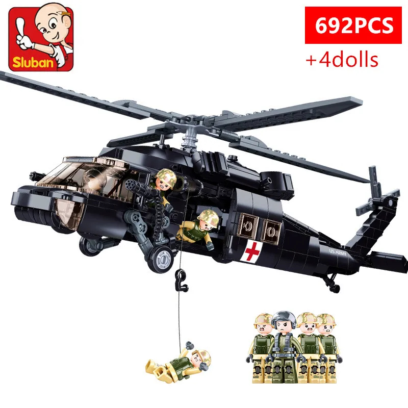 Hand Plane Block - Set di Costruzioni Militari da 692