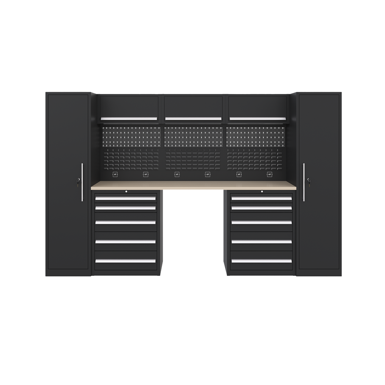 Workshop Tools Cabinet - Sistema di Armadietti Modulari per Stoccaggio