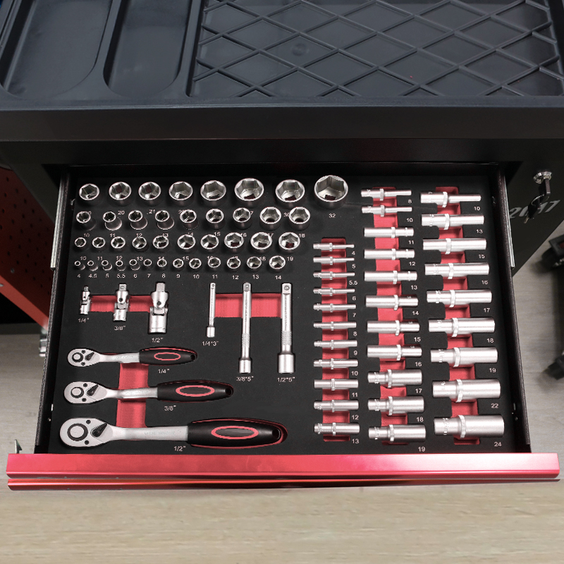 Carrello portautensili a 7 cas - Workshop Tools Cabinet recensione e prezzo