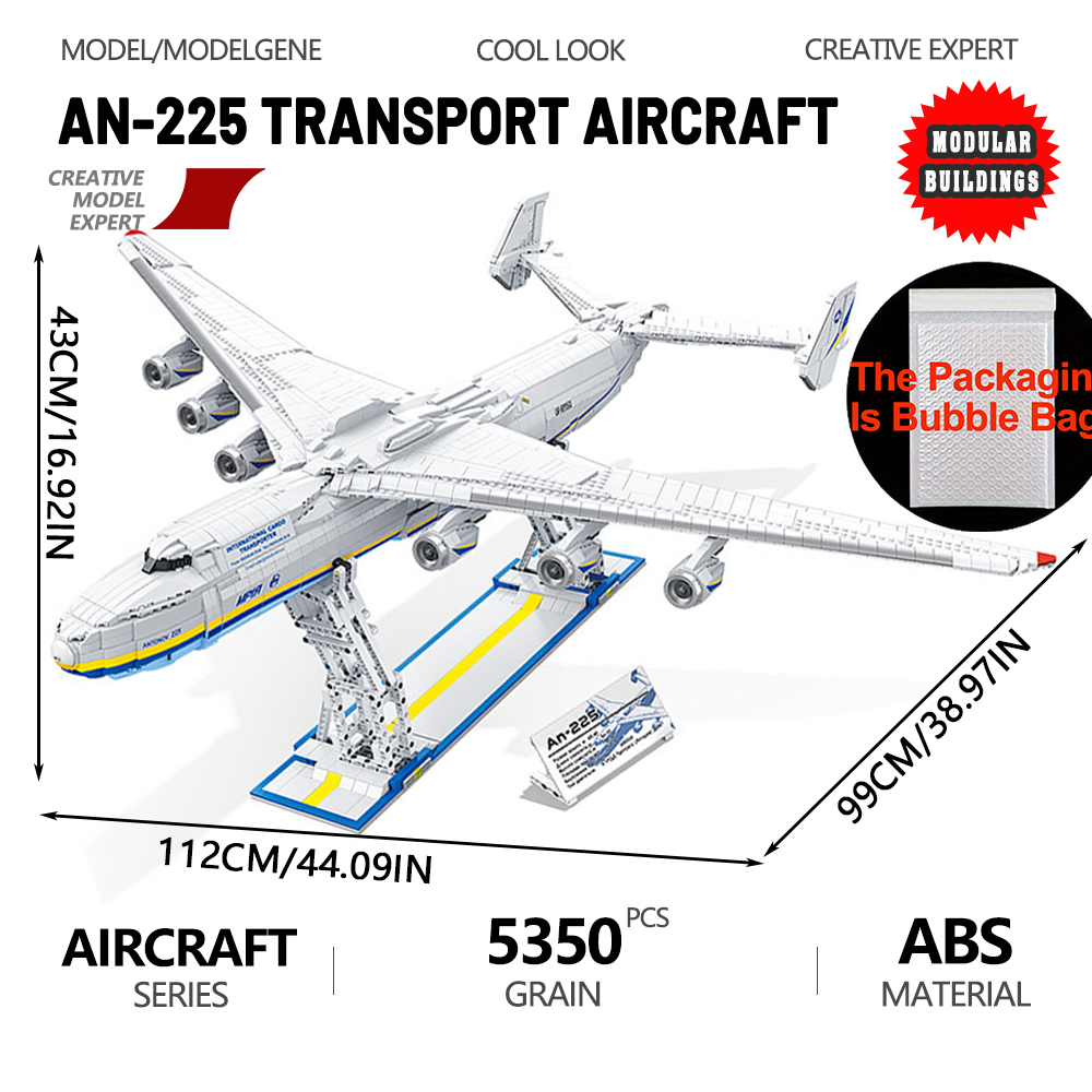 AN-225 Grande Aereo Da Traspor - Hand Plane Block recensione e prezzo