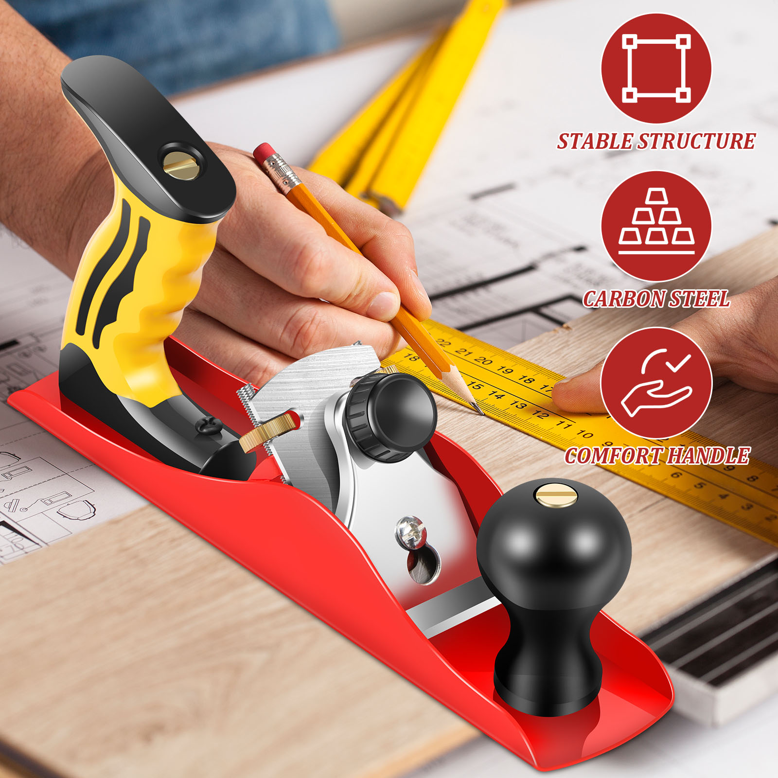 Set di pialle a mano in legno  - Hand Plane Block recensione e prezzo
