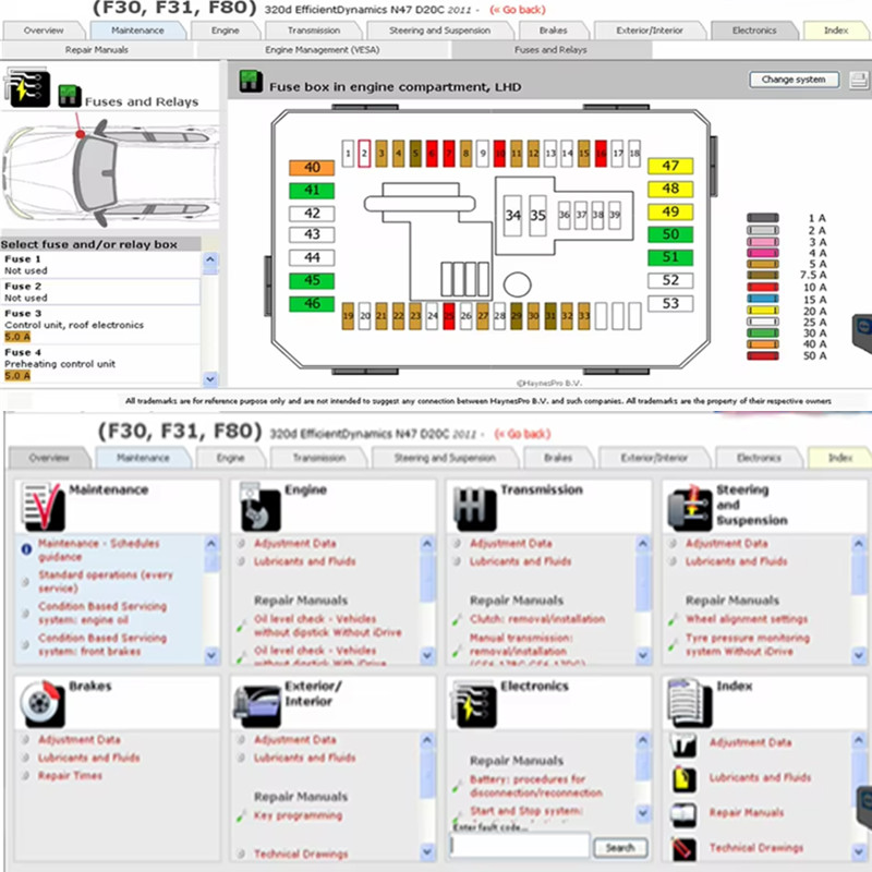 Haynes Pro (Vivid2018) e Autod - Workshop Tools Automotive recensione e prezzo