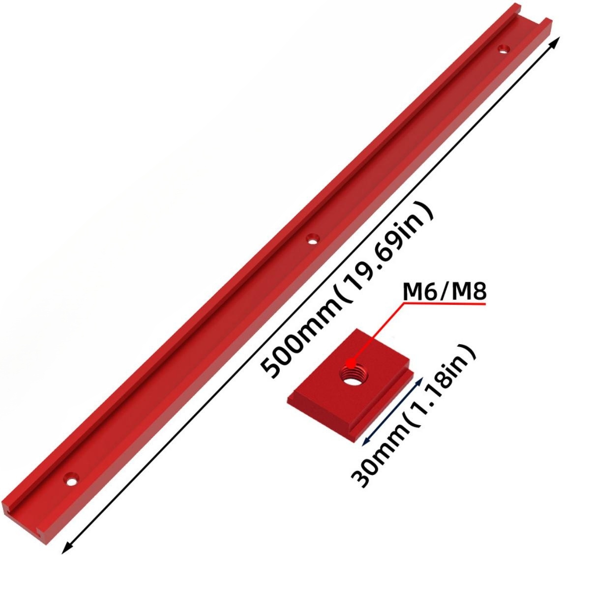 T30 Track 50 cm Alluminio T-Sl - Router Table Insert recensione e prezzo
